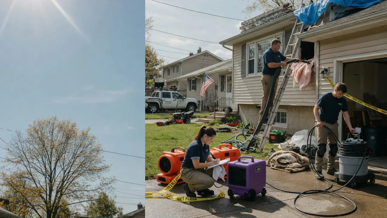 Emergency Water Removal in Jackson Center, OH near me